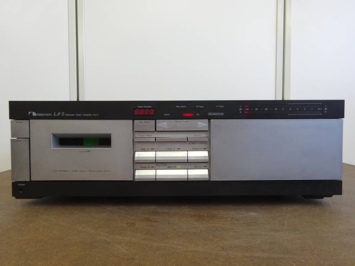 ジャンク NAKAMICHI ナカミチ カセットデッキ LX-5 カセットデッキ