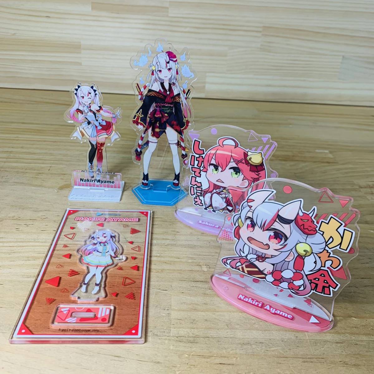 E23545-60 まとめ売り 百鬼あやめ アクリルスタンド ホロライブ