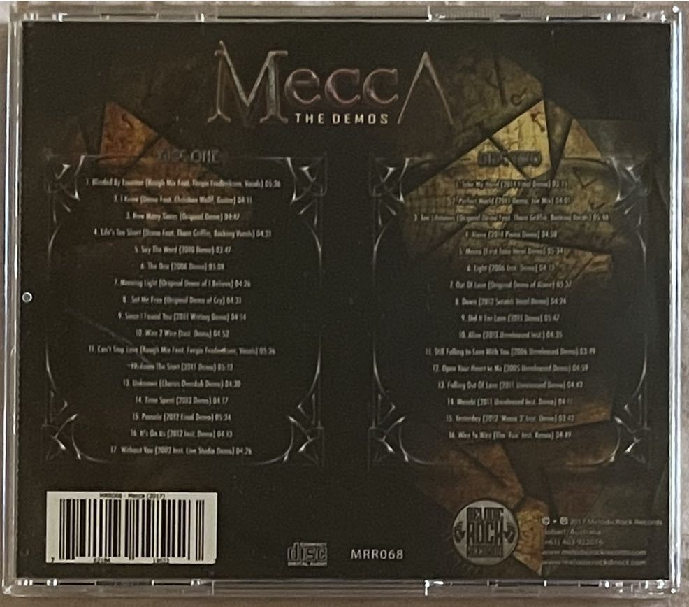 Mecca The Demos 2枚組 希少盤メロハー Mecca - The – Demos | Rock CD Album 公式通販 希少盤メロハー 2枚組