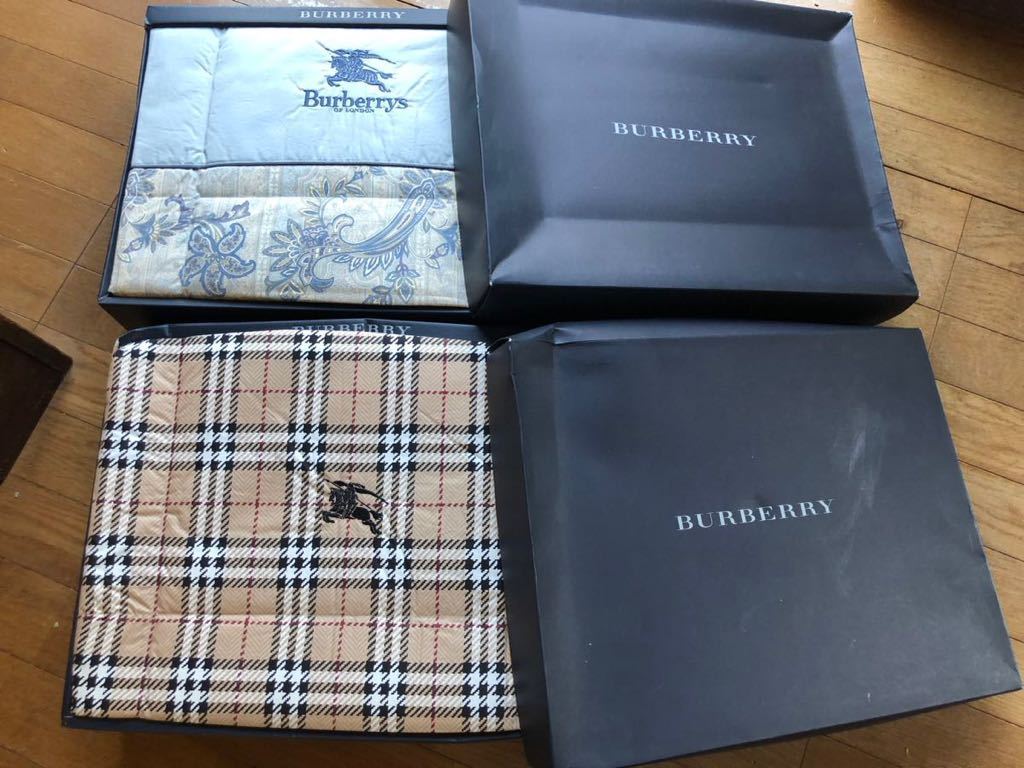 得価，お得 BURBERRY 羽毛肌掛け布団 2セット西川産業(シングル用)｜売買されたオークション情報、yahooの商品情報をアーカイブ公開 - オークファン 掛け布団