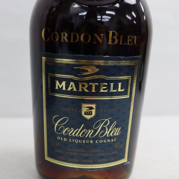 マーテル コルドンブルー 旧ボトル MARTELL 青ラベル コルドンブルーの