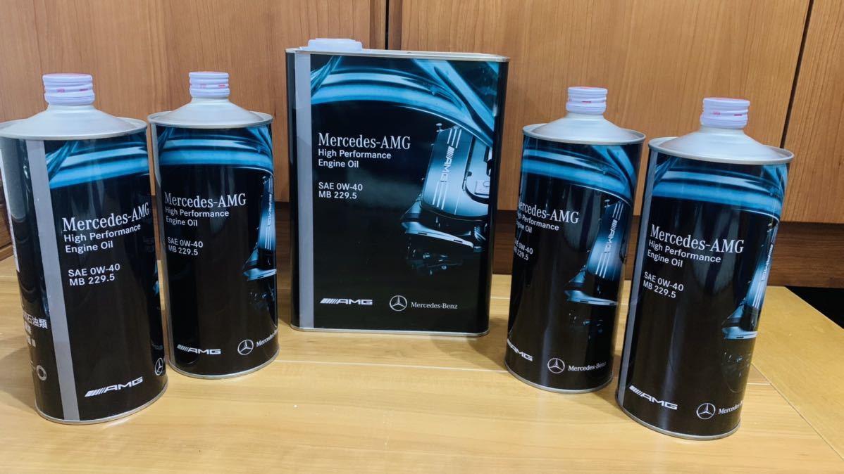 Mercedes-AMG 高性能エンジンオイル 4L Melcedes-Benz(メルセデスベンツ) AMGハイパフォーマンスエンジン