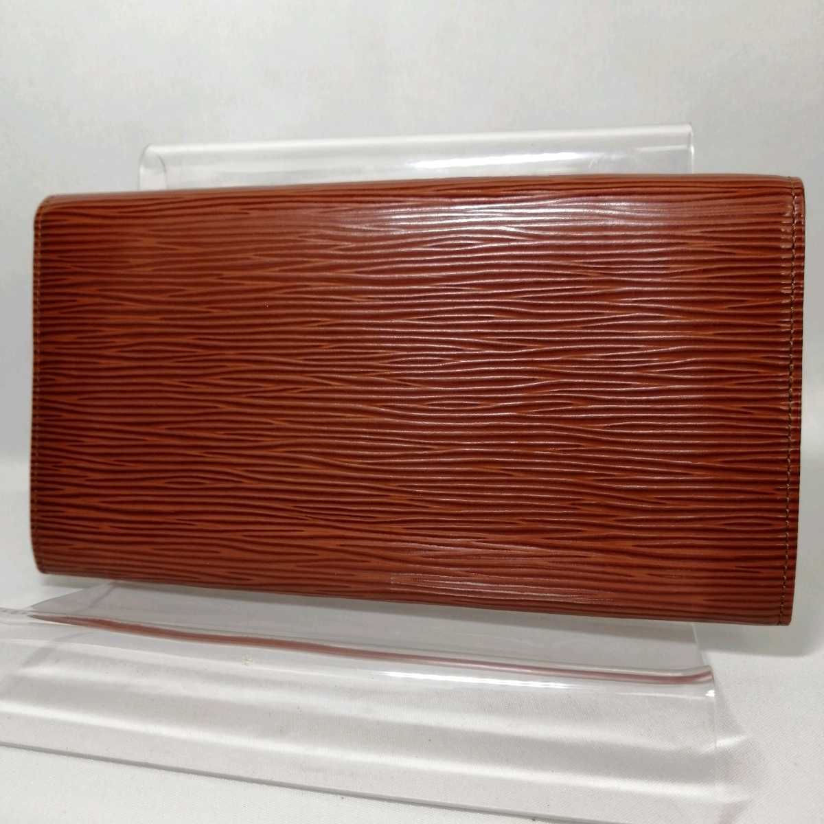 Φ 極上エレガンス '最高級 スペイン製' ルイヴィトン LOUIS VUITTON エピ ポルト トレゾール インターナショナル M63383 二つ折り 長財布 LOUIS ルイヴィトン Φ エトワール・フィラント オードゥ Filante(ルイ