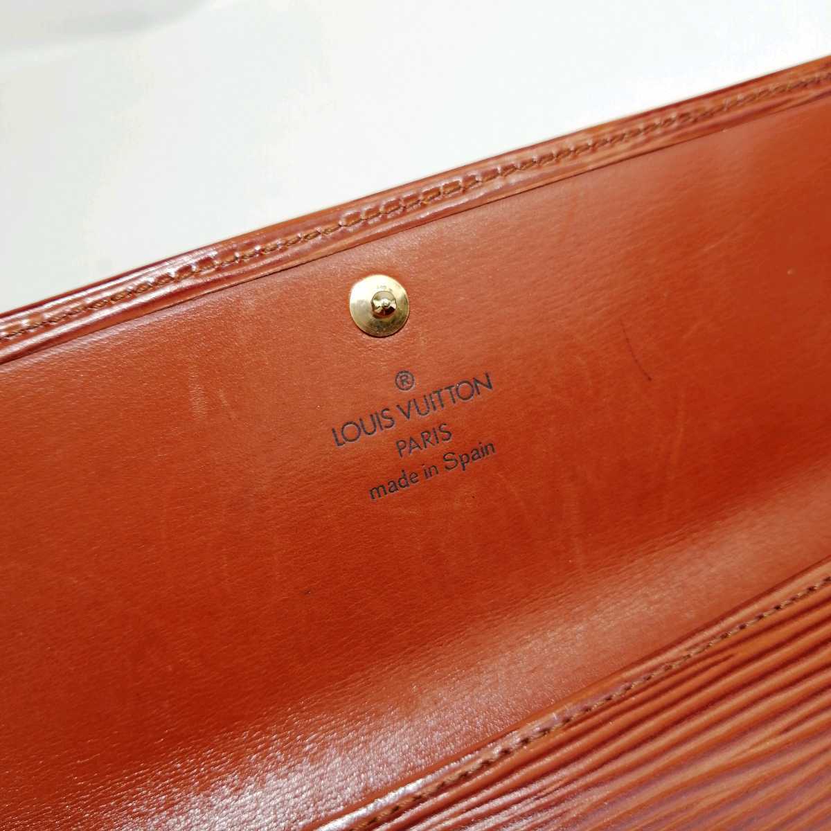 Φ 極上エレガンス '最高級 スペイン製' ルイヴィトン LOUIS VUITTON エピ ポルト トレゾール インターナショナル M63383 二つ折り 長財布 LOUIS ルイヴィトン Φ エトワール・フィラント オードゥ Filante(ルイ