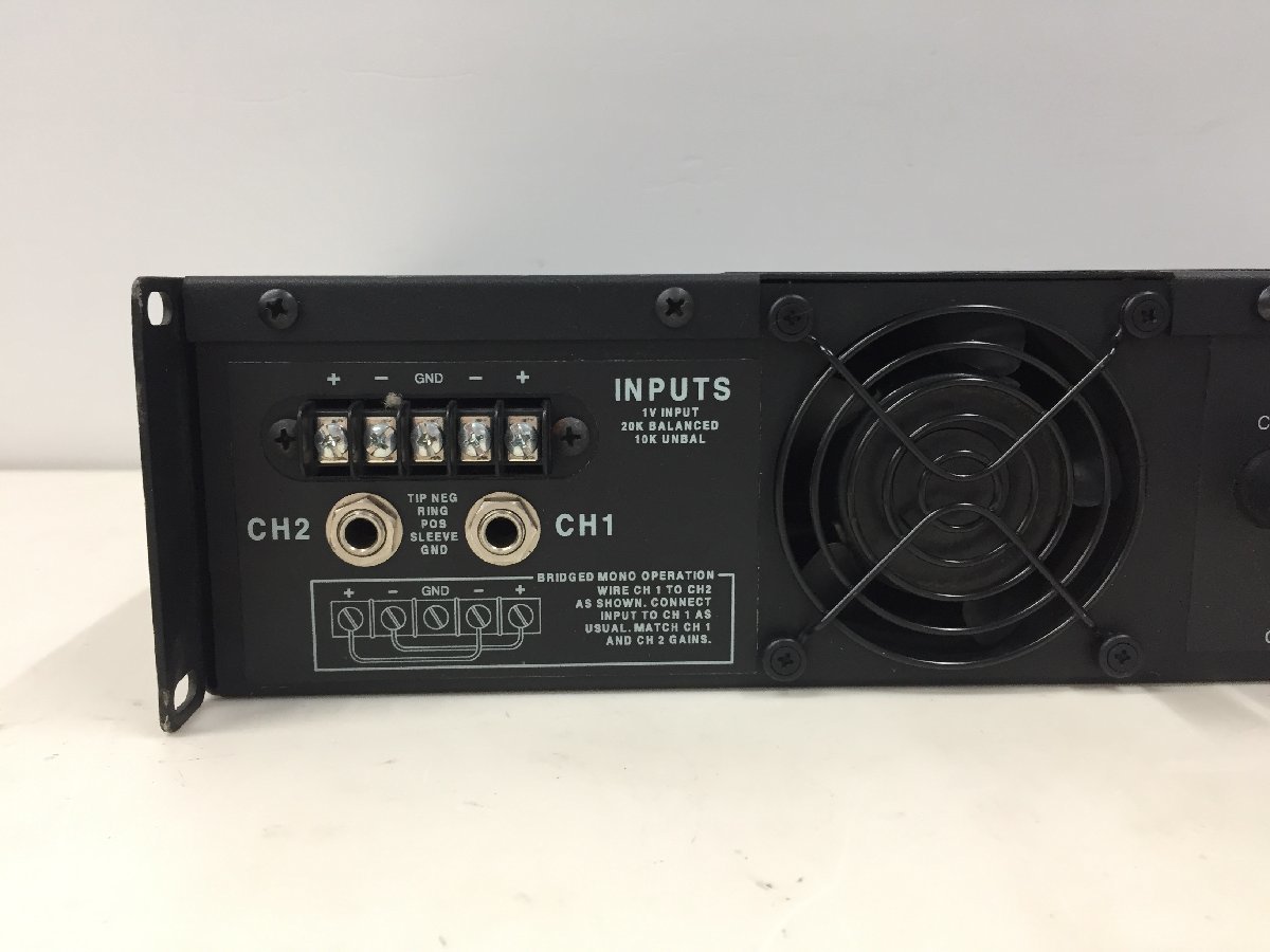 QSC MX-700パワーアンプ 動作確認済 （管2F） 【公式通販】