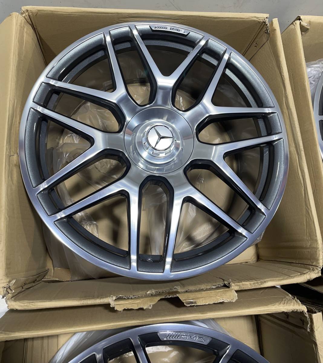 ベンツ純正 AMG W463 Gクラス G63 22インチ 4本セットG63 G65 G55 G350 G500 Mercedes-Benz W463 22インチ Gクラス 4本 純正ホイール メルセデスベンツGクラス