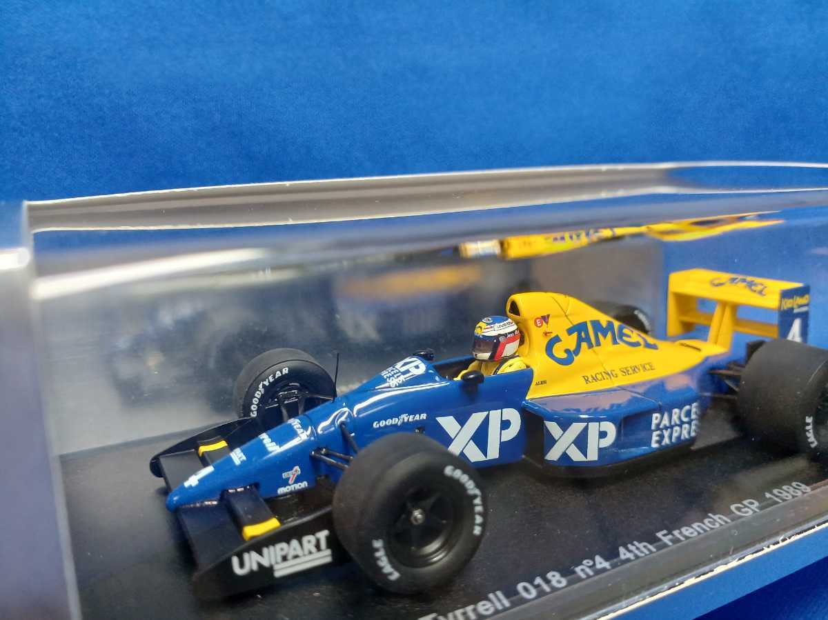 Spark Tyrrell 018 n4 French GP 1989