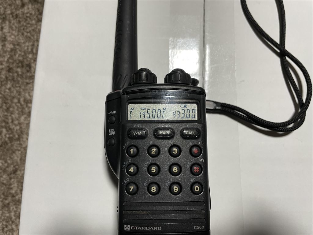 トランシーバー STANDARD FM TWIN BANDER STANDARD TWIN BANDER C560 【ジャンク品】 TWIN FM BANDER
