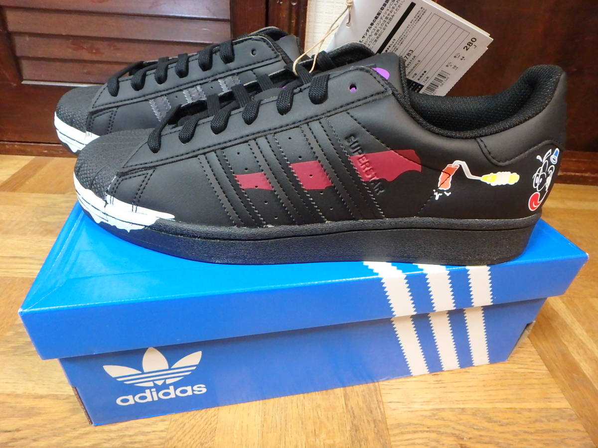 ★adidas アディダス SUPERSTAR スーパースター 黒 28cm 新品未使用 箱付き GW5783