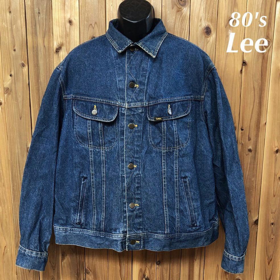 人気SALE，限定SALE USA製 /80's Lee /PATD-153438 /リー メンズ48L デニムジャケット Gジャン アウター アメカジ アメリカ古着 ビンテージ古着(ジージャン)｜売買されたオークション情報、yahooの商品情報をアーカイ 男性用