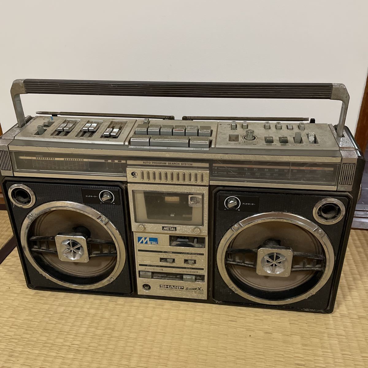 限定セール，お得 ＳＨＡＲＰシャープ 大型ラジカセ ＧＦ&minus;５０８ＳＢ ＳＥＡＲＣＨＲ&minus;ＸＬ 現状品(ラジカセ)｜売買されたオークション情報、yahooの商品情報をアーカイブ公開 - オークファン ラジカセ