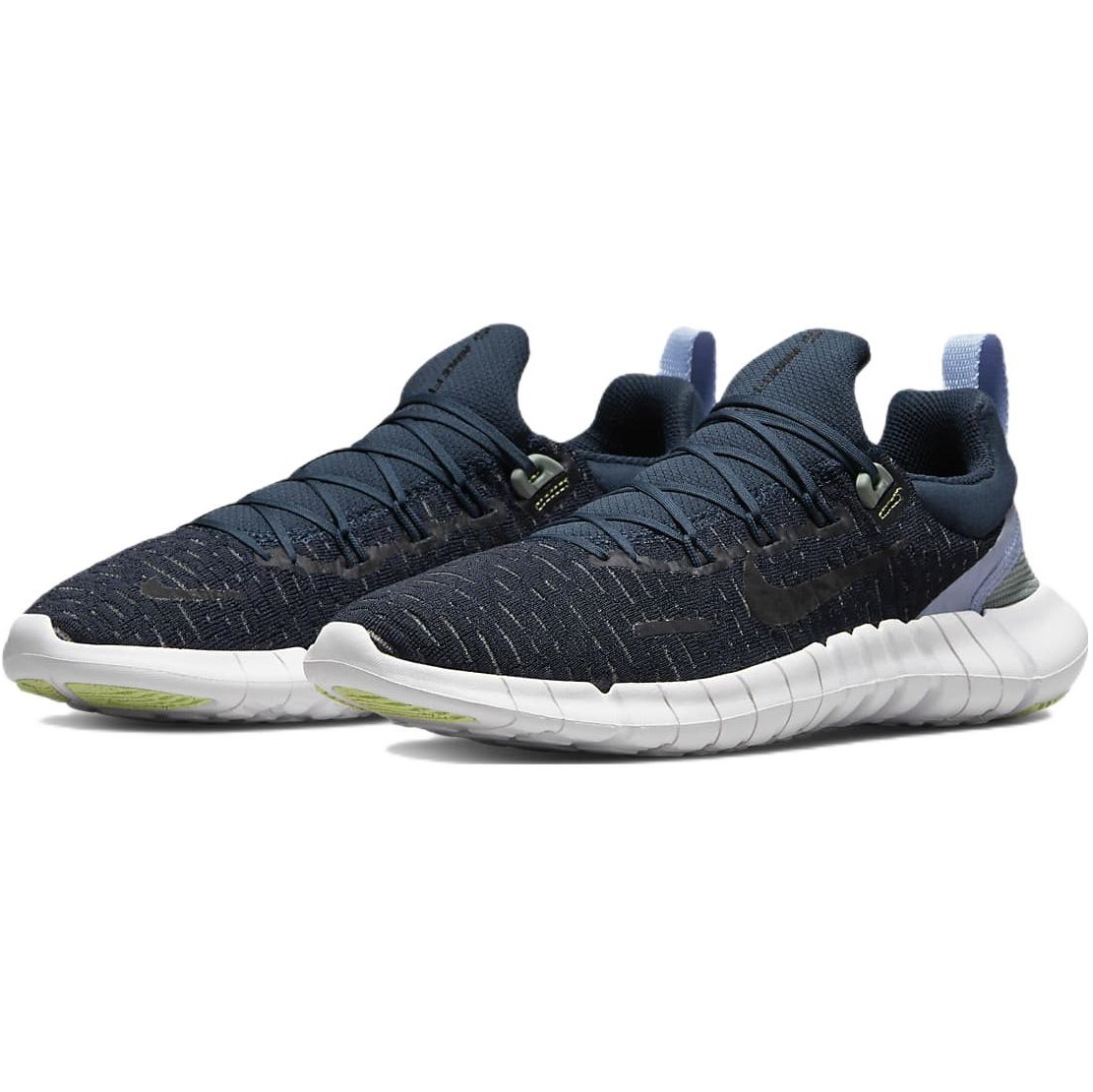 ☆NIKE WMNS FREE RN 5.0 NEXT NATURE 紺/黒/薄青 24.0cm ナイキ ウィメンズ フリーラン 5.0 ネクスト ネイチャー CZ1891-401