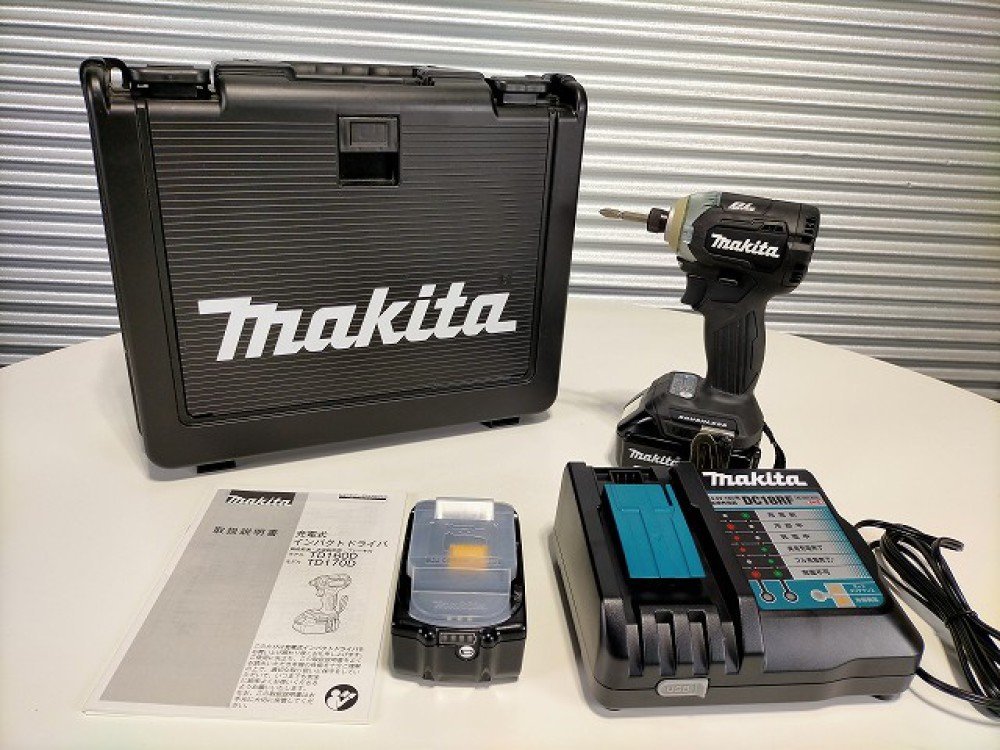 makita マキタ 充電式インパクトドライバ TD170DRGX バッテリー&times;2 充電器付属 電動工具 工具(本体)｜売買されたオークション情報、yahooの商品情報をアーカイブ公開 - オークファン インパクトドライバ