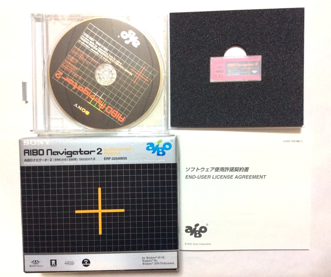 SONY AIBO Navigator2 for ERS-210/220 Version1.0 ERF-220AW05 アイボ 