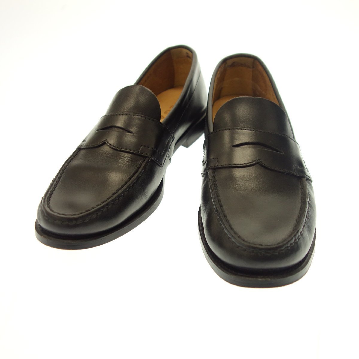 中古◇リーガル 51VR ローファー メンズ 25.5 黒 REGAL 【AFC46】(25.5 
