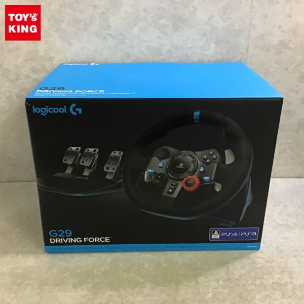 本物保証，爆買い 1円〜 Logicool PS4/PS3 対応 G29ドライビングフォース レーシングステアリング(おもちゃ、ゲーム)｜売買されたオークション情報、yahooの商品情報をアーカイブ公開 - オークファン その他