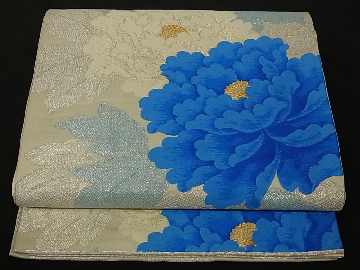 驚きの破格値，爆買い 着物屋こころ 六通柄袋帯 唐織 牡丹 金銀糸 やまとオリジナル 正絹 逸品 A-pf1431(仕立て上がり)｜売買されたオークション情報、yahooの商品情報をアーカイブ公開 - オークファン 仕立て上がり