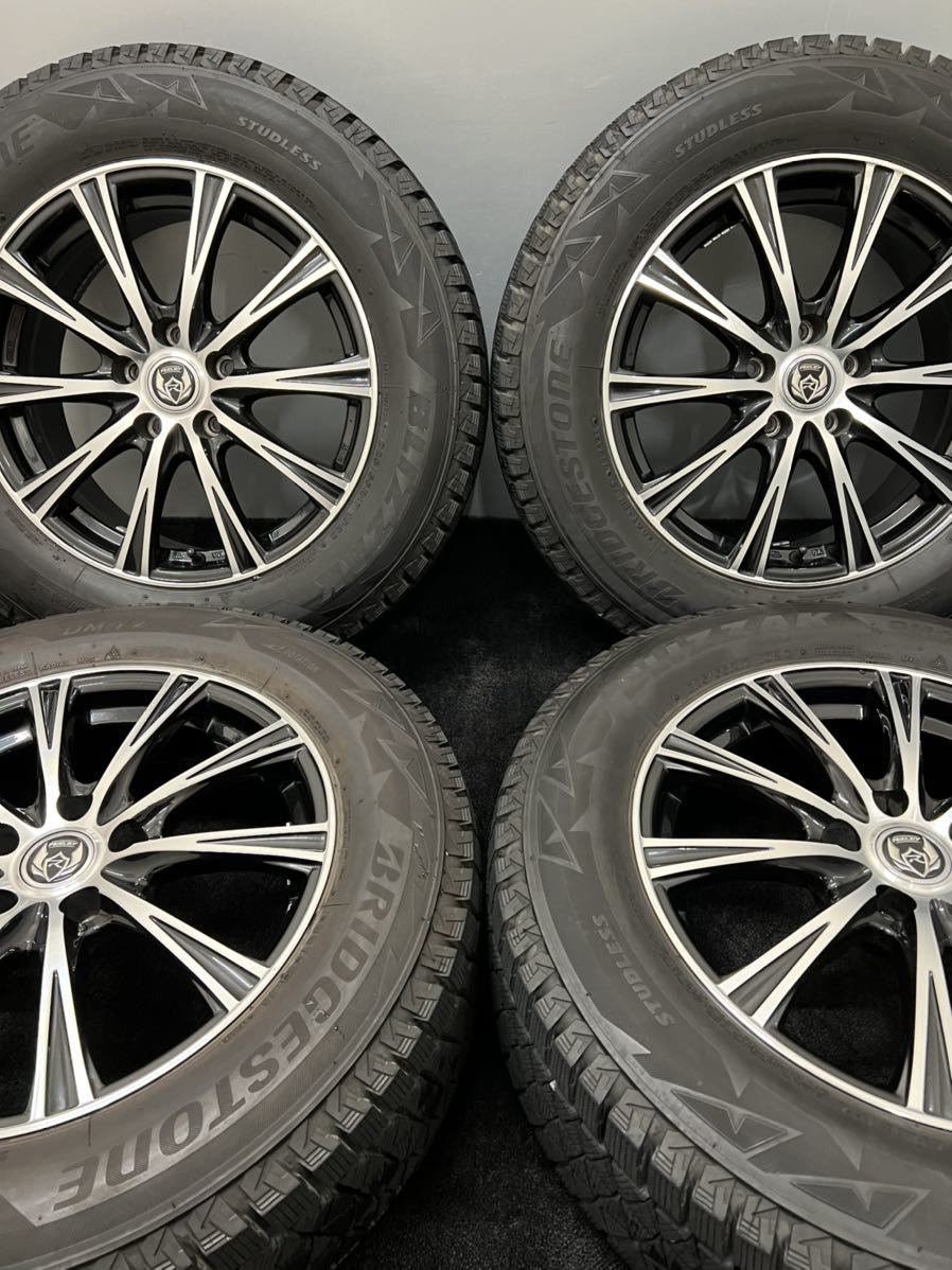 新作登場，高品質 225/65R17 BRIDGESTONE/DM-V2 16年 RIZLEY 17インチ 7J ＋40 114.3 5H スタッドレス 4本 ハリアー エクストレイル ブラポリ(スタッドレスタイヤ)｜売買されたオークション情報、yahooの商品情報をアーカイブ 5穴