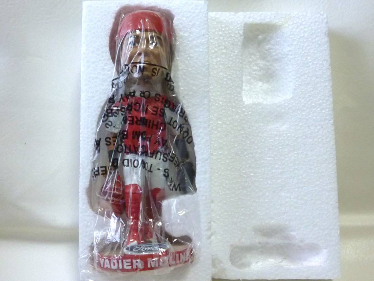 MLB球場配布【ヤディエル・モリーナ ボブルヘッド／STLカーディナルス 