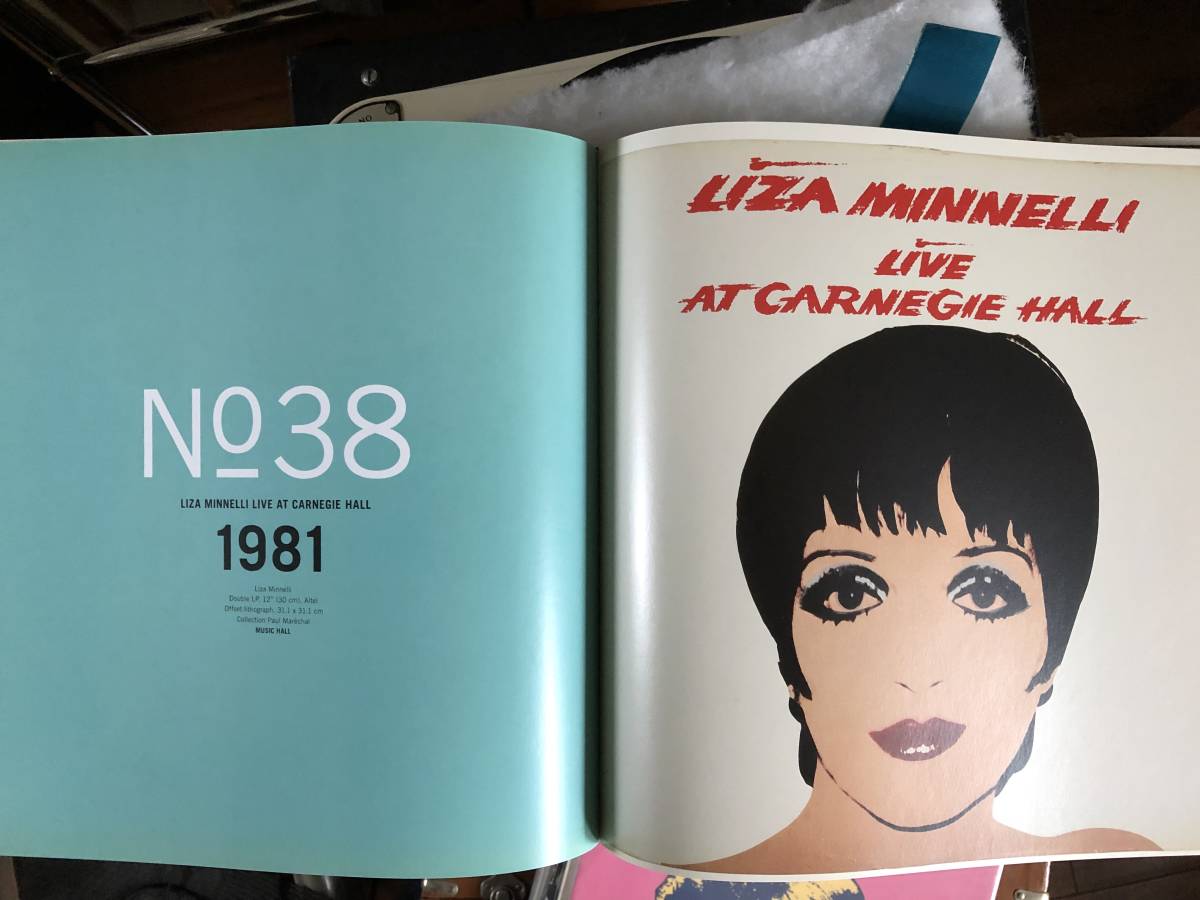  Liza Minnelli Live at Carnegie Hall / Andy Warhol No.38(その他)｜売買されたオークション情報、yahooの商品情報をアーカイブ公開 - オークファン その他
