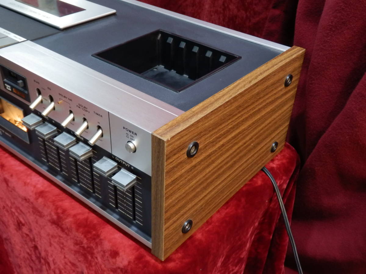 JUNK 無保証品】TEAC ティアック ステレオカセットデッキ A-450【100V