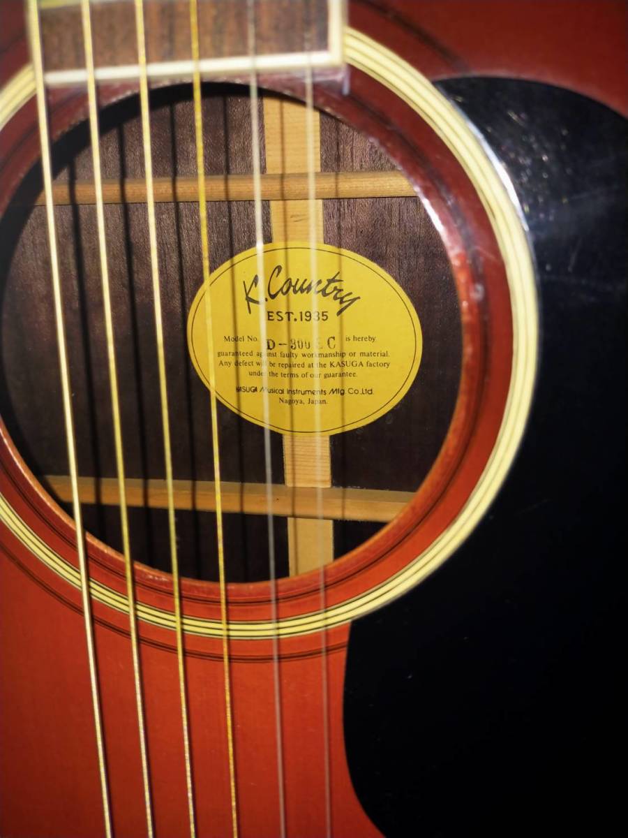春日楽器 k.country D-300SC(本体)｜売買されたオークション情報
