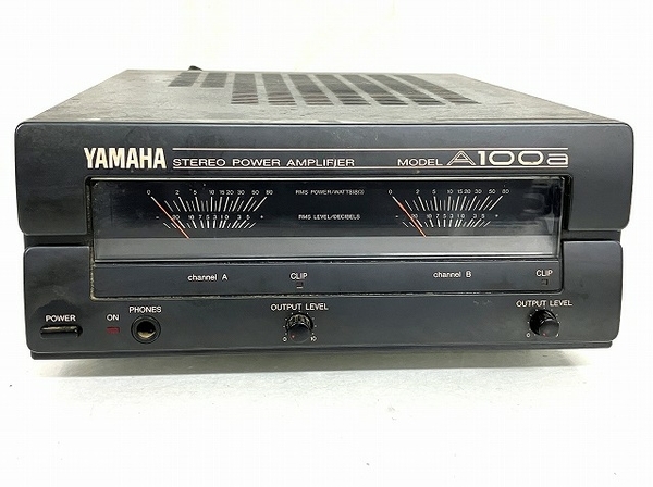 YAMAHA A100a ステレオパワーアンプ ヤマハ 音響機材 ジャンク