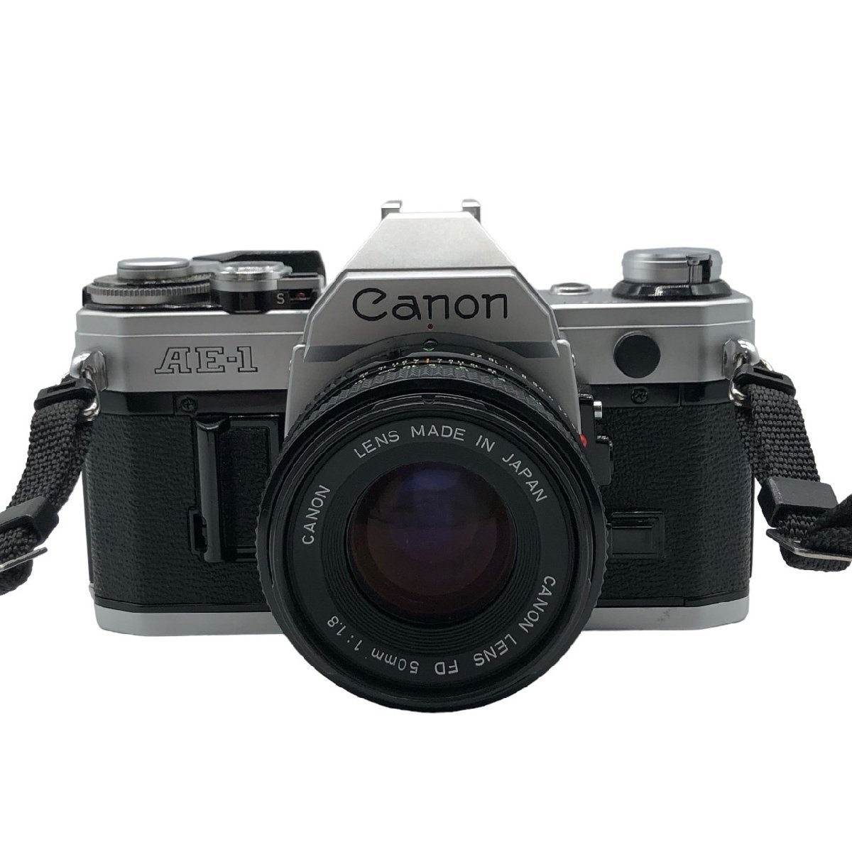 canon キヤノン AE-1 50mm 1：1.8 レンズ フィルムカメラ sunpak