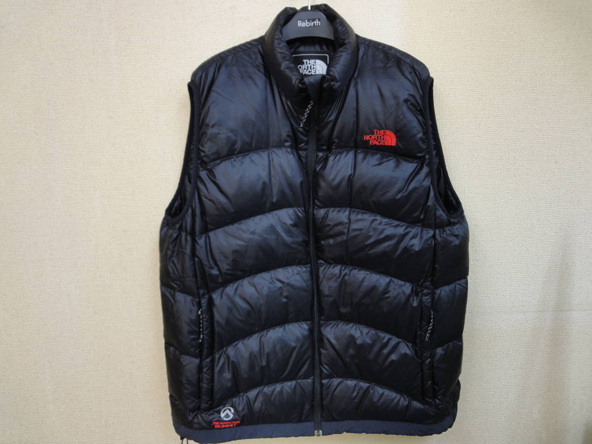 ノースフェイス　サミット　ベスト　Ｌ　ND13300 THE NORTH FACE SUMMIT SERIES ダウンベスト 赤 XL ND13300 ザ・ノース