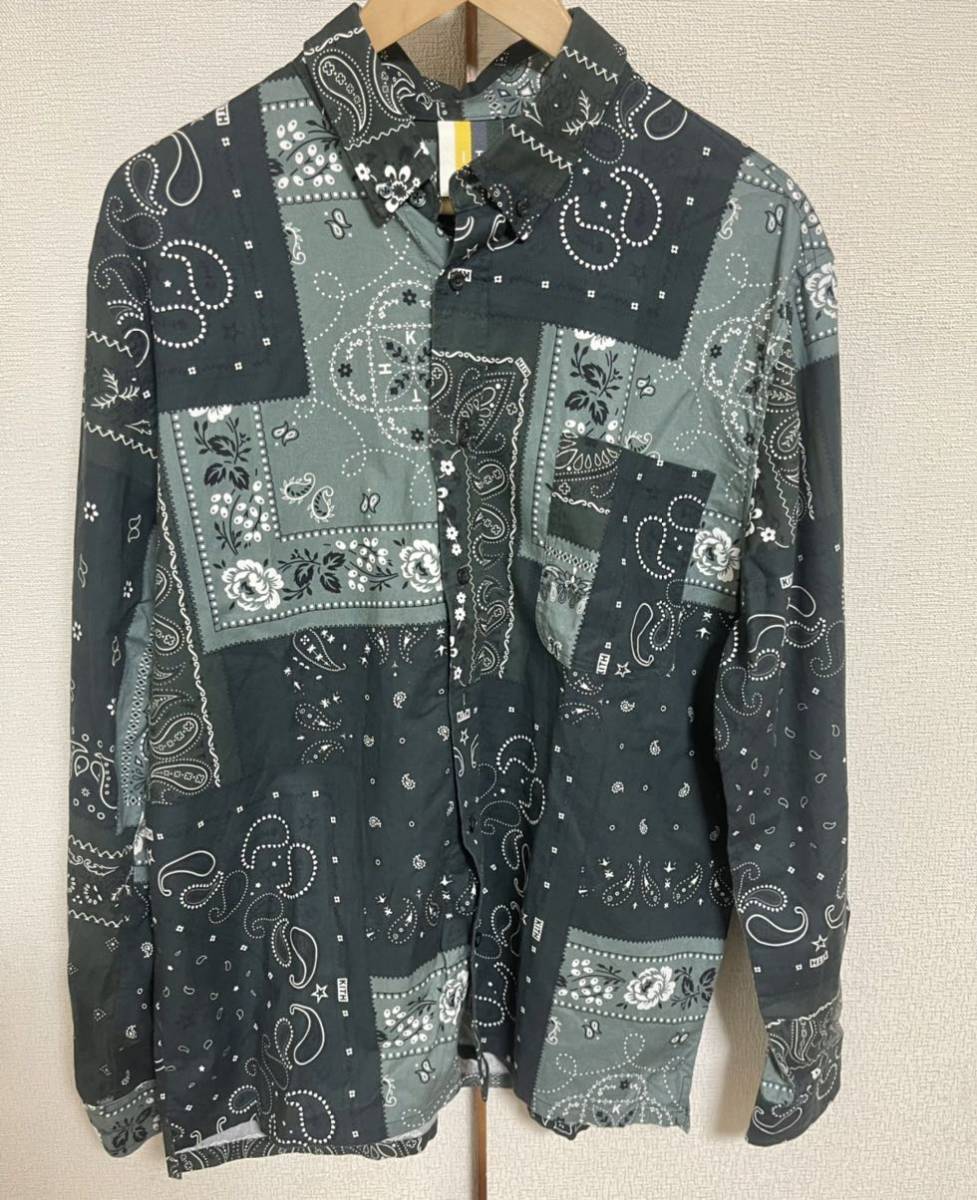 KITH(キス) 21SS Ludlow Button Down ペイズリー柄 ボタンダウン