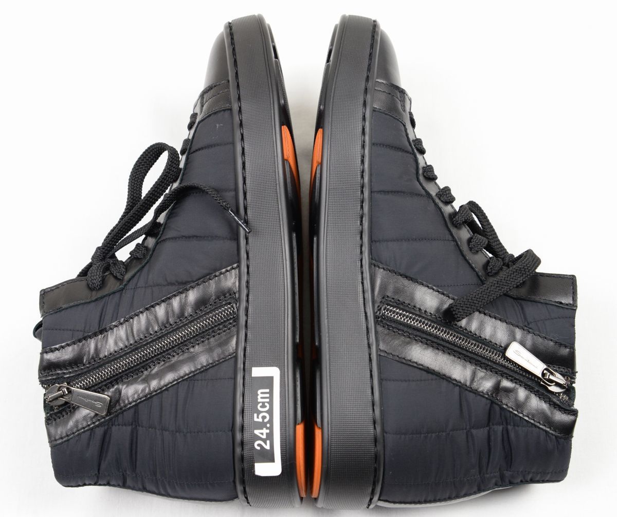○定価81400円Santoniサントーニメンズハイカットスニーカー(5.5(24.5 