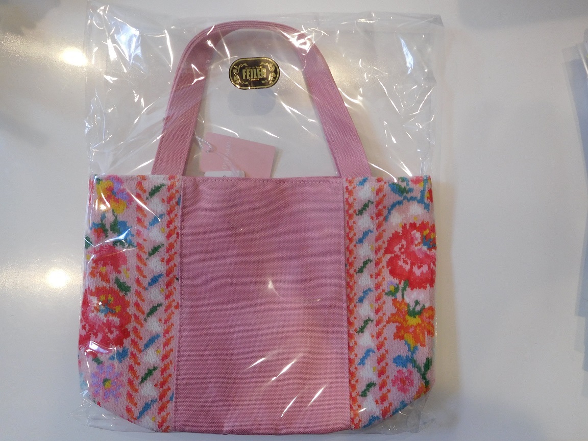FEILER　チロリアンフラワーバッグ　ピンク