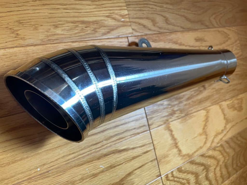 SV650 2016〜 LCI GPステンレス スリップオンマフラー 美品