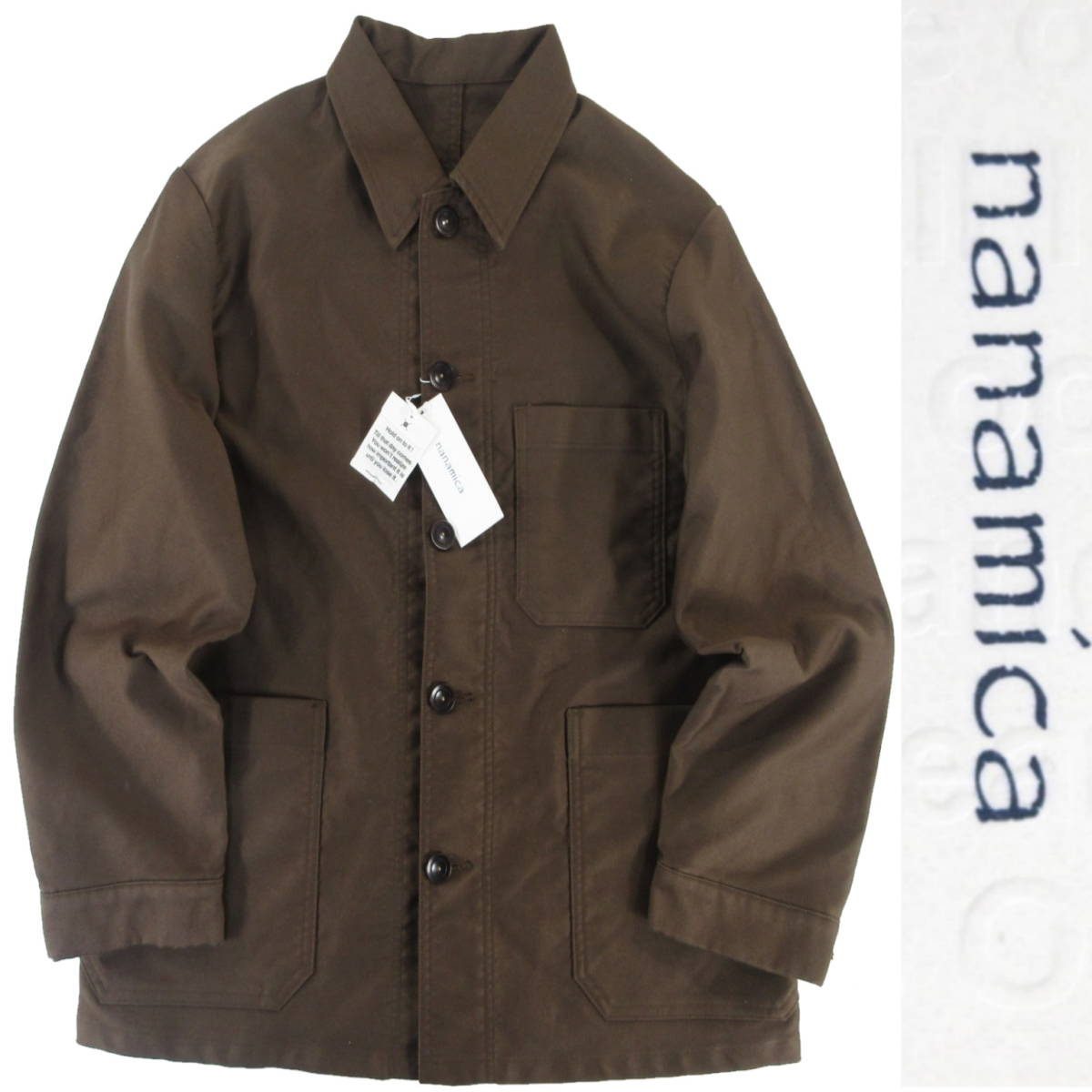 人気SALE，SALE 定4.6万 nanamica 速乾 DOCK JACKET ドックジャケット WS ブラウン ナナミカ SUAF150 J352(Sサイズ)｜売買されたオークション情報、yahooの商品情報をアーカイブ公開 - オークファン Sサイズ