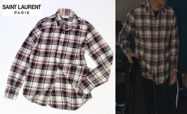 Saint AW17 Laurent フランネル - 17AW パリ サンローラン | Magazine 