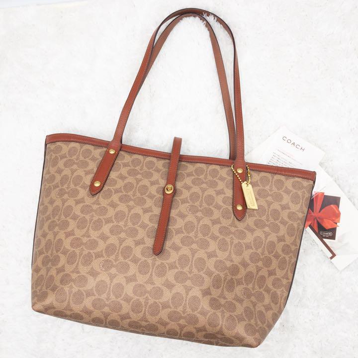  1円 COACH コーチ ロゴレザー 32714 ゴールド金具 ショルダーバッグ トートバッグ 肩掛け レディース メンズ ブラウン系 Z８178G(トートバッグ)｜売買されたオークション情報、yahooの商品情報を かばん、バッグ