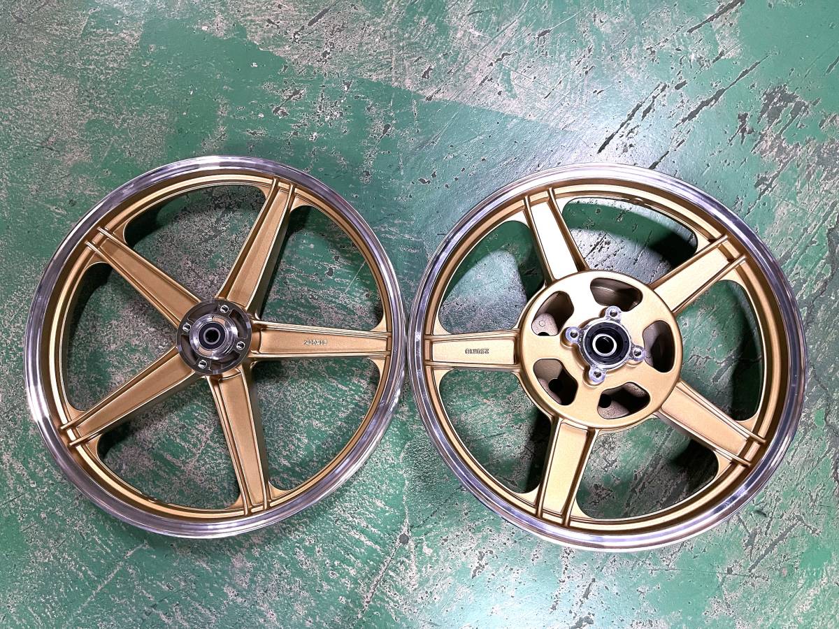 Z750D 金5 キャストホイール/ゴールド BEETセブンZ1ハヤシZ2