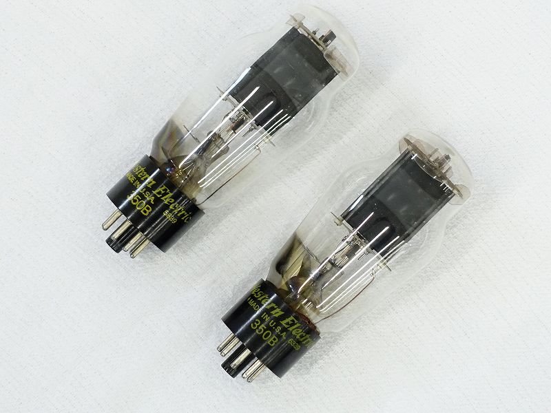 Electric 350B △▽Western 2本セット - 2本ン △▽Western Electric 350B
