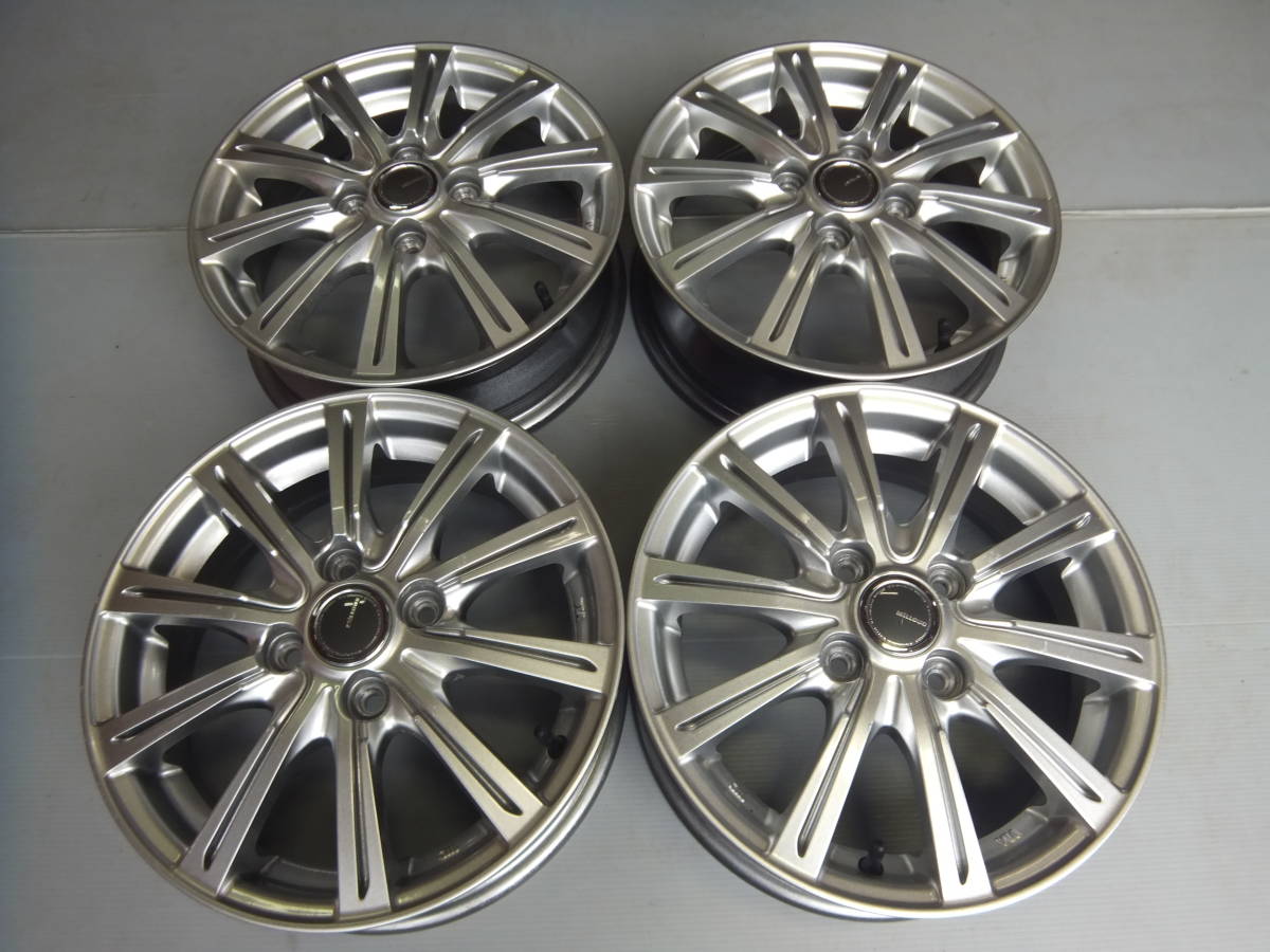  タント スペーシア ムーヴ ミラ アルト デイズルークス ワゴンR MiLLOUS アルミホイール 14x4.5J 4-100 +45 ハブ67 4本セット 21009(社外品)｜売買されたオークション情報、yahooの商品情報をアーカイブ 4穴