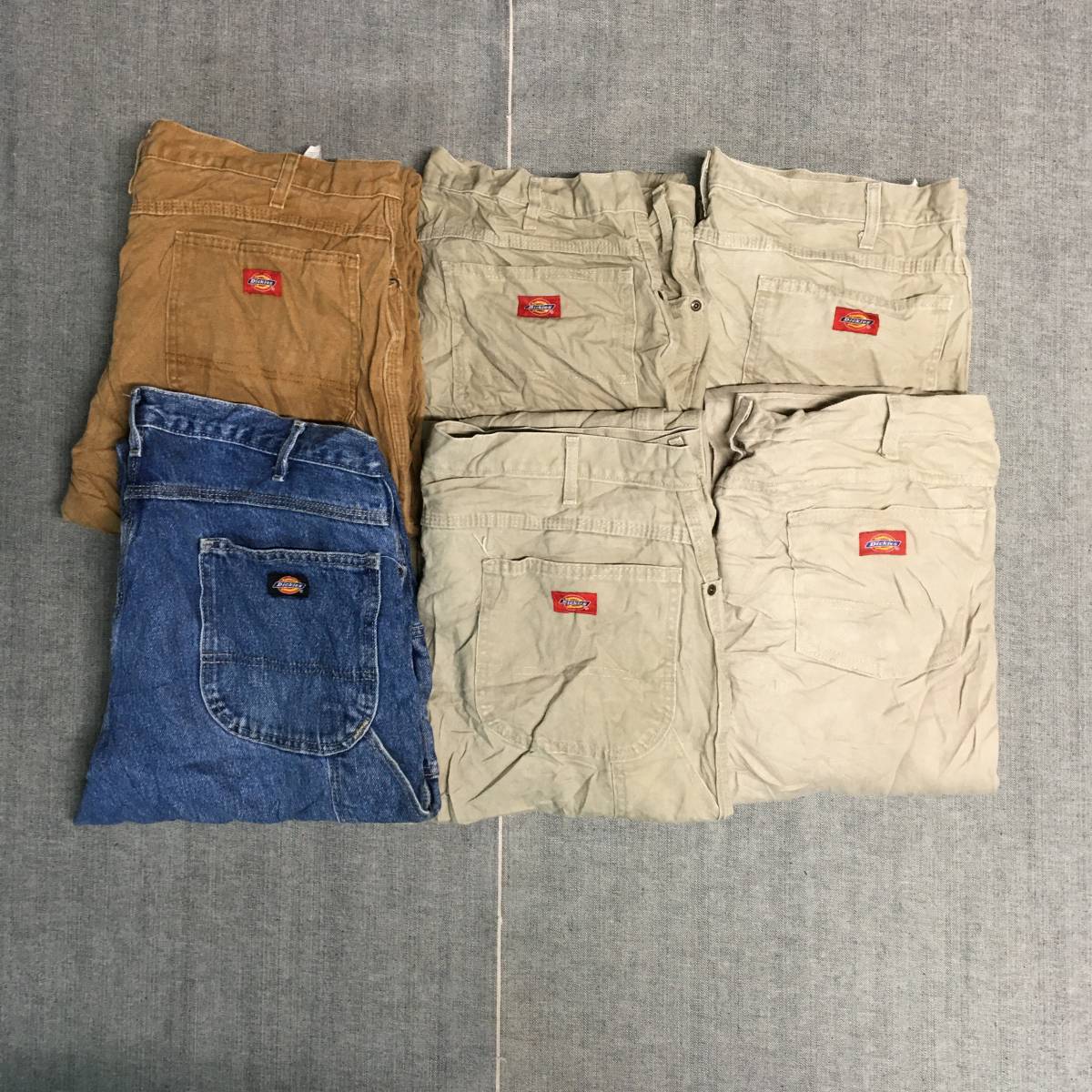 メンズパンツ まとめ売り6本 （0208 Dickies ディッキーズ 6本セット 