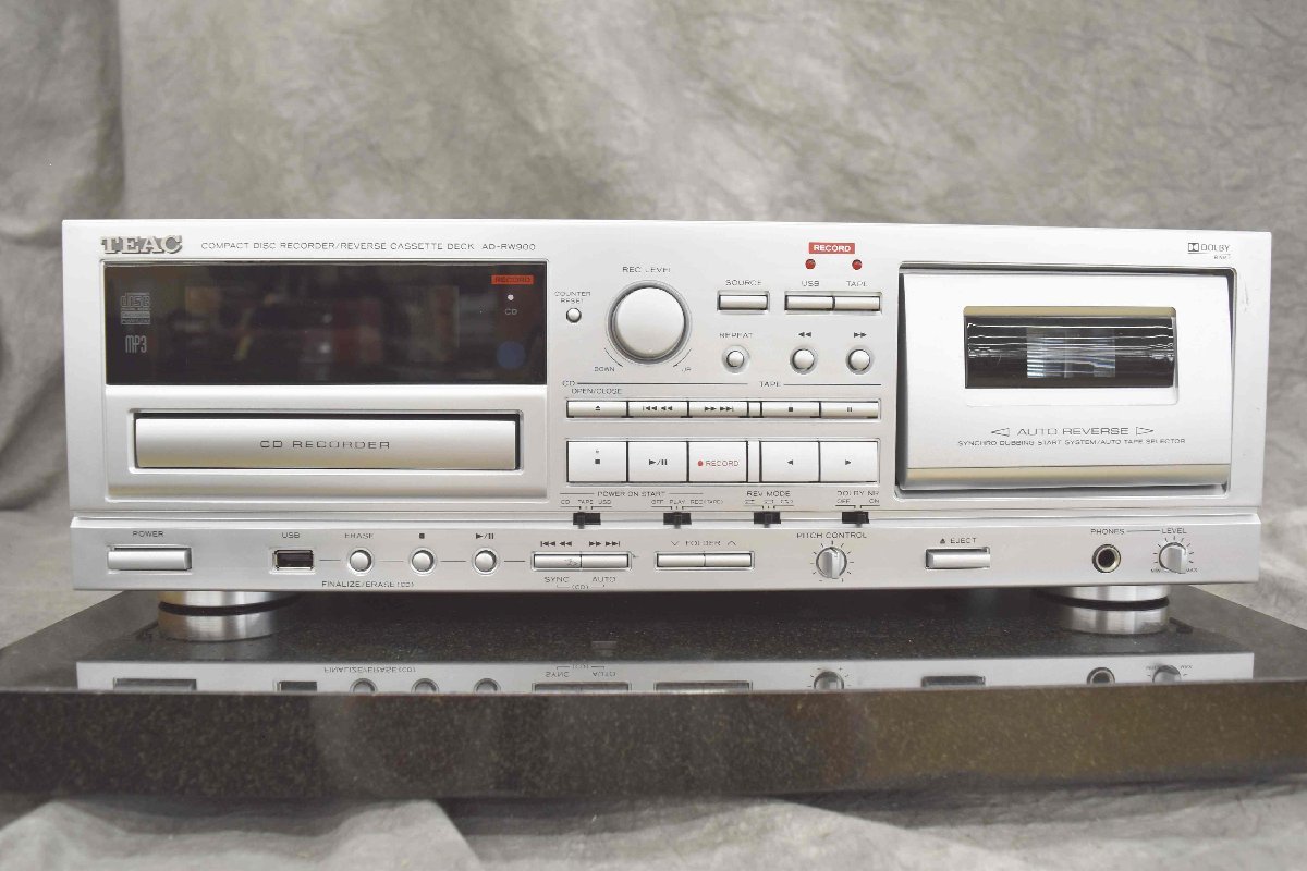 TEAC AD-RW900 ティアック 0 AD-RW900B AD 電源確認のみTEAC CD