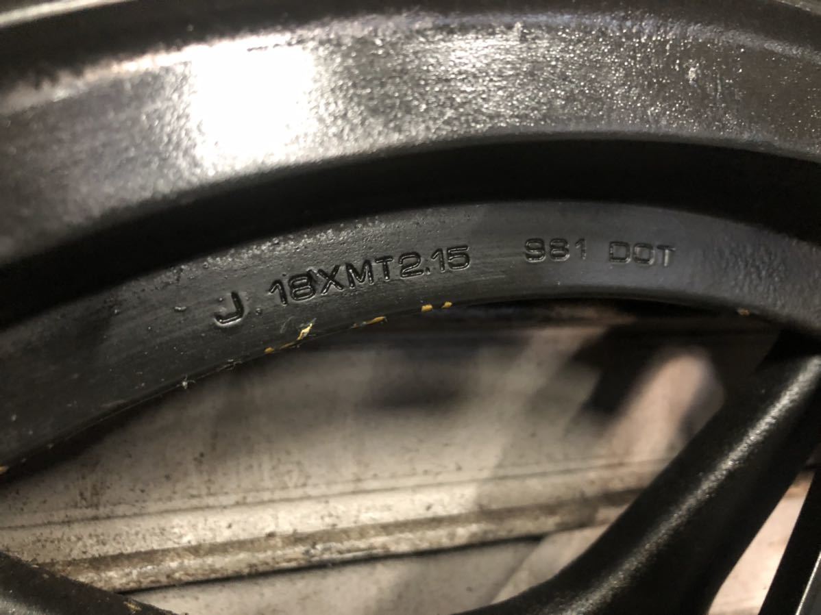 極上 確実実働 CB400N CB400T 裏コムスター リアホイール cb250t