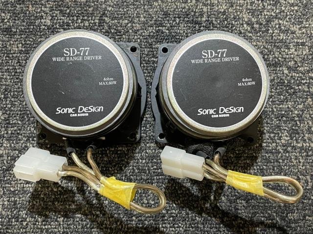 カーオーディオ SONIC DESIGN ソニックデザイン SD-77R
