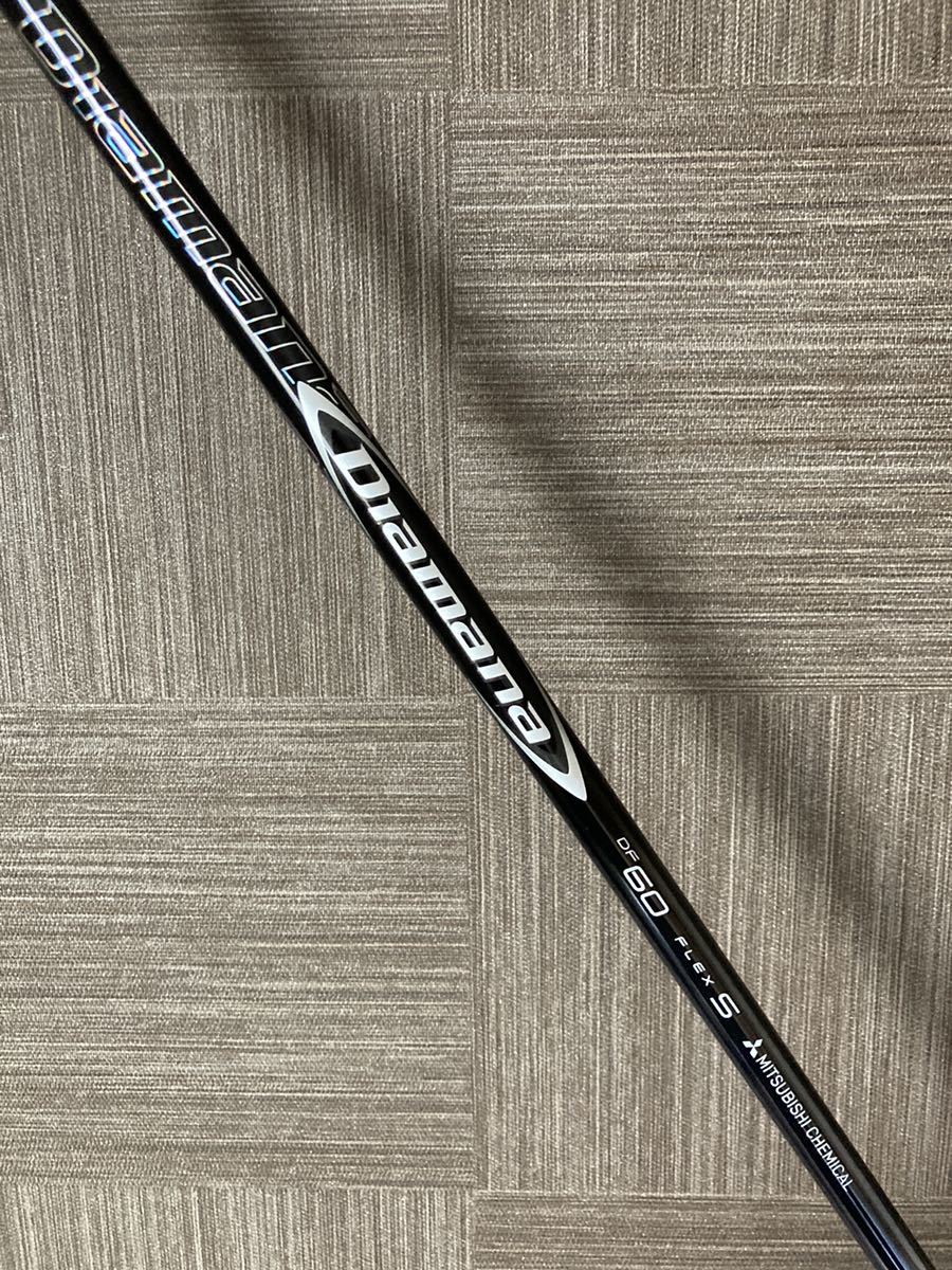 ☆美品☆テーラーメイド☆Diamana DF-60☆S☆ディアマナ☆スリーブ付