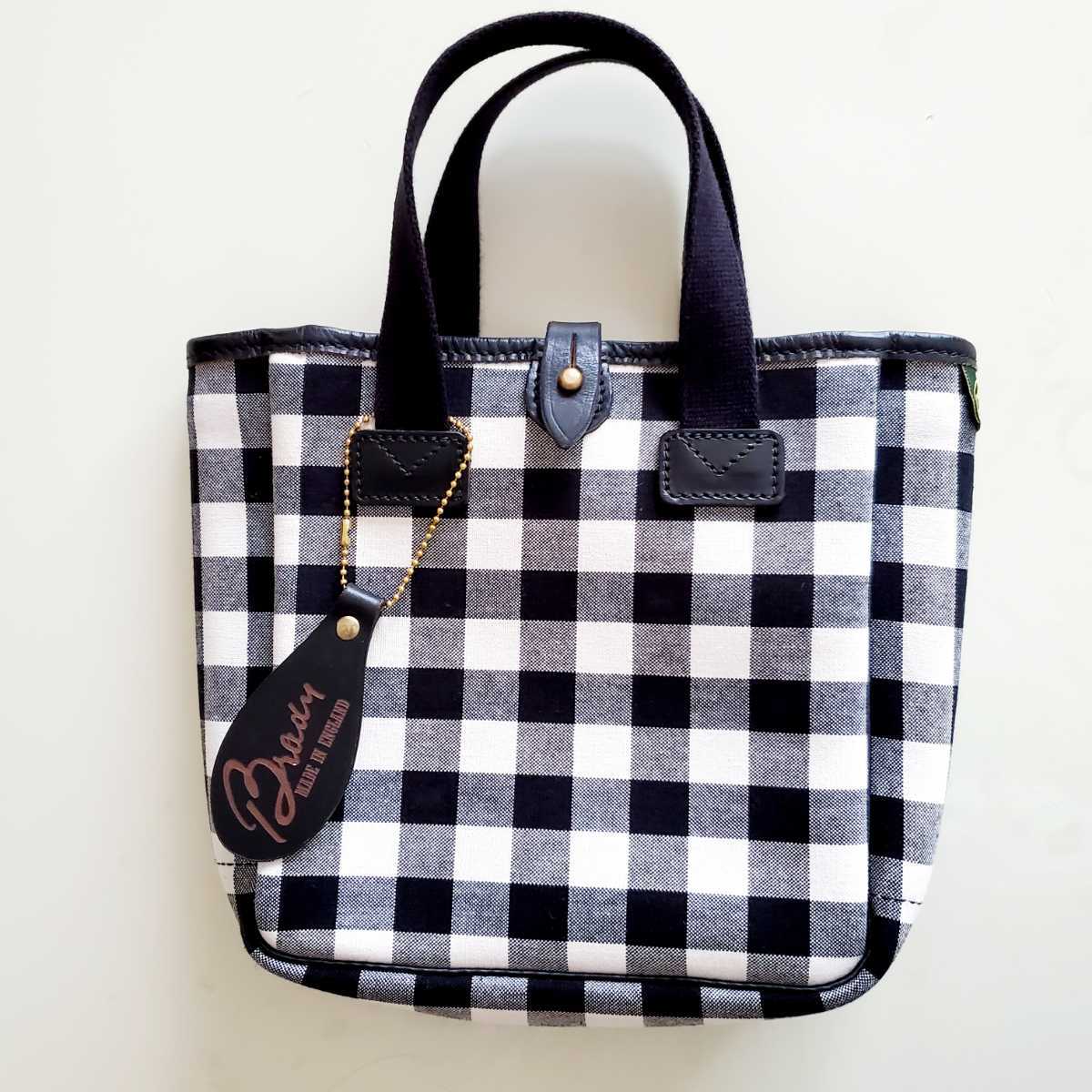 Burberry チェック柄 トートバッグ ベージュ/黒 黒いチェック柄トート