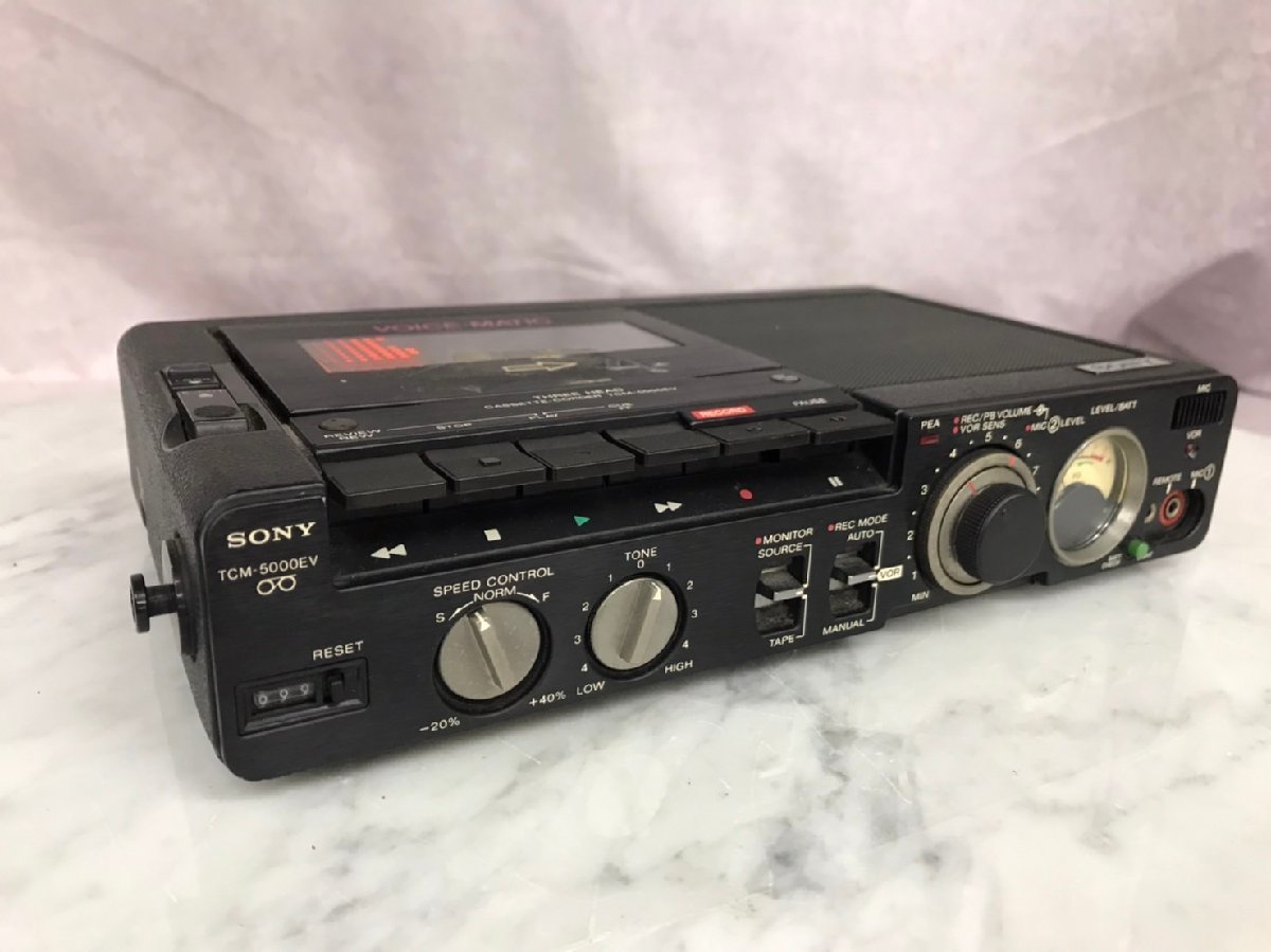 □t552 ジャンク☆SONY ソニー TCM-5000EV カセットデッキ TCM-5000EV