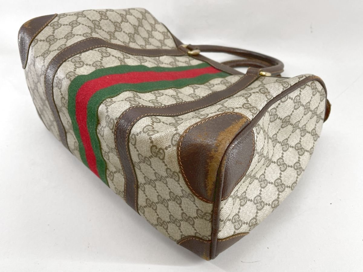 ボストンバッグ GUCCI PVC ⁄ GUCCI(グッチ) オールドグッチボストン