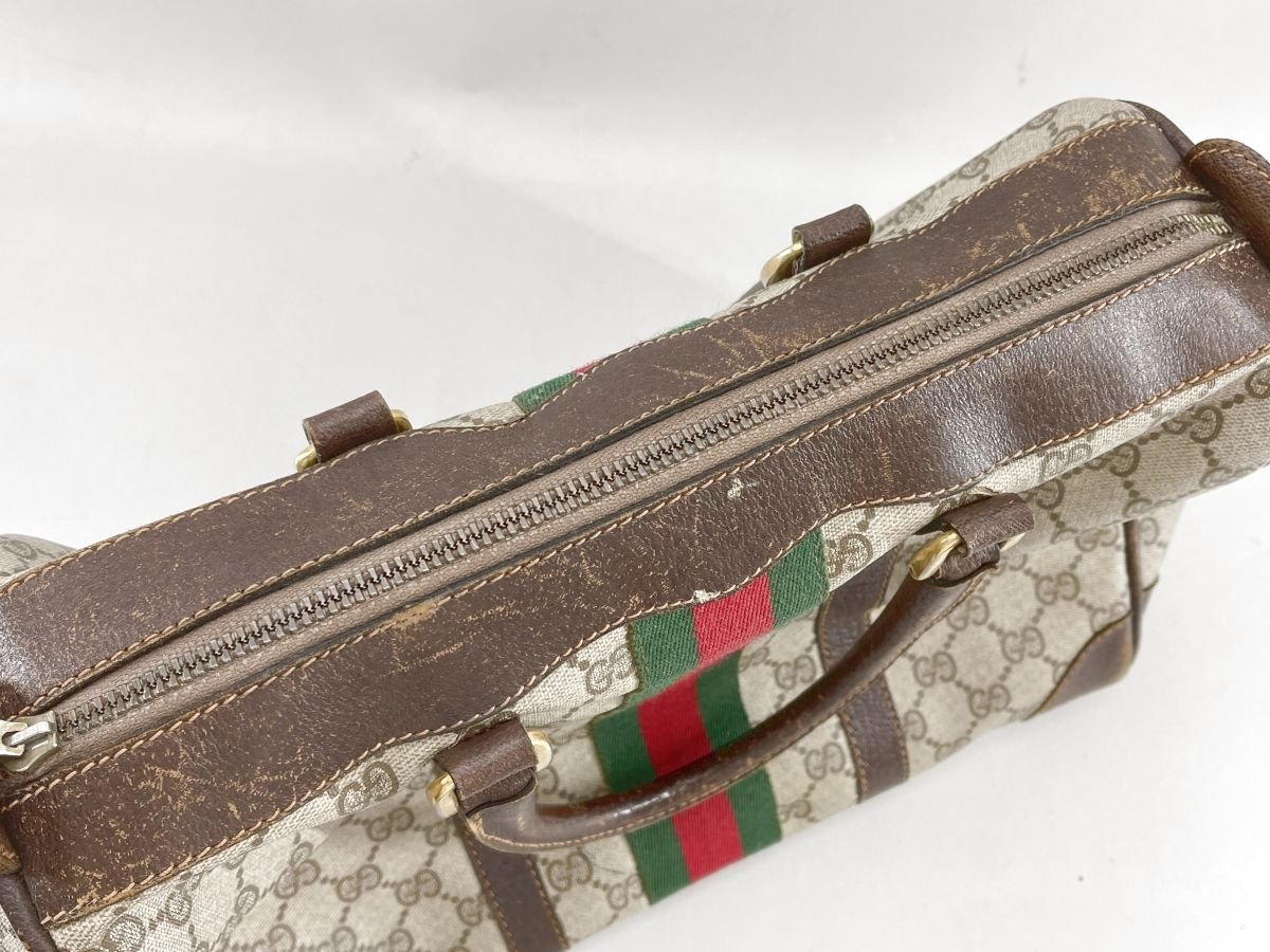 ボストンバッグ GUCCI PVC ⁄ GUCCI(グッチ) オールドグッチボストン