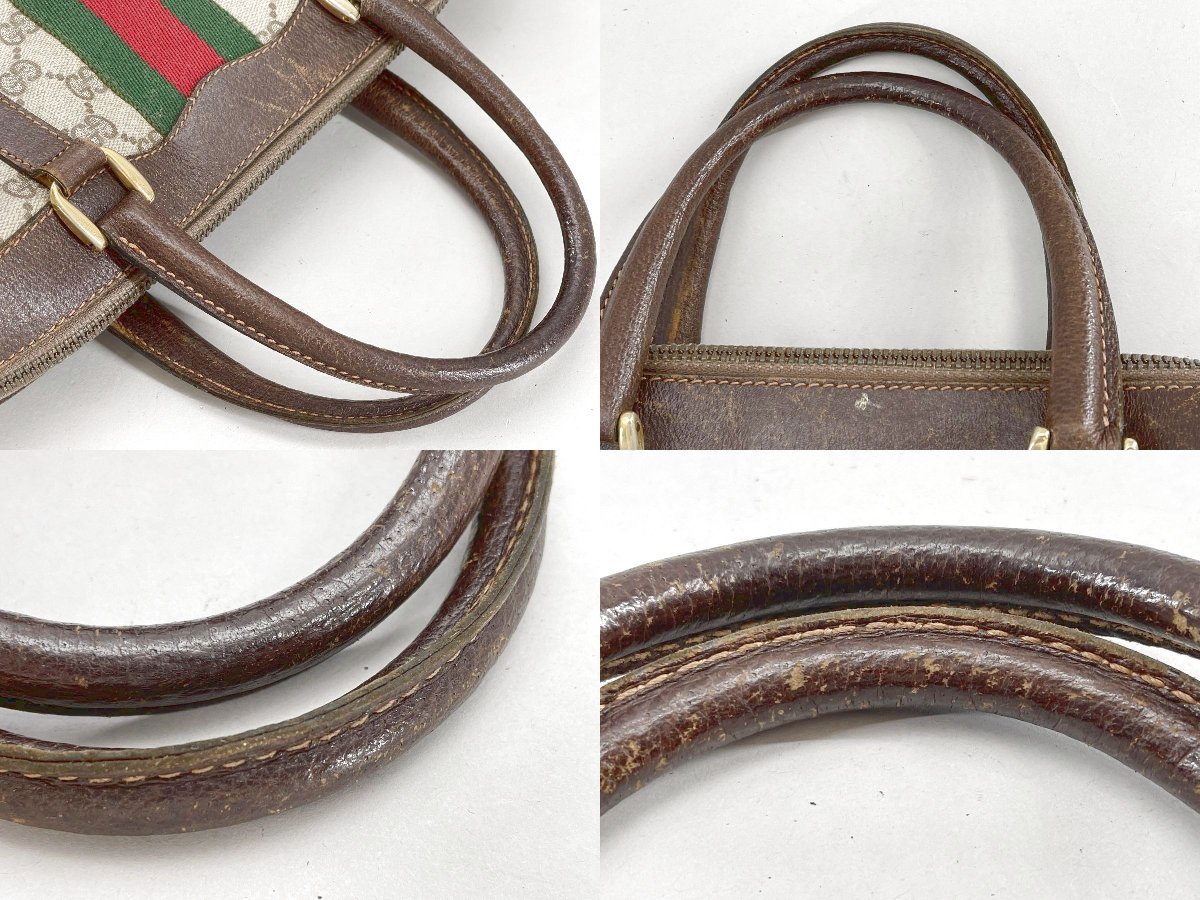 ボストンバッグ GUCCI PVC ⁄ GUCCI(グッチ) オールドグッチボストン
