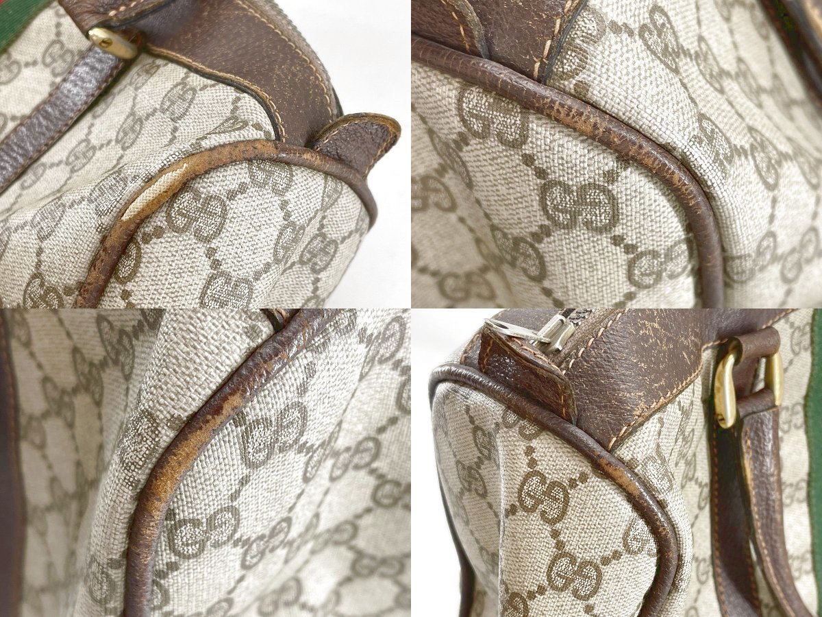ボストンバッグ GUCCI PVC ⁄ GUCCI(グッチ) オールドグッチボストン